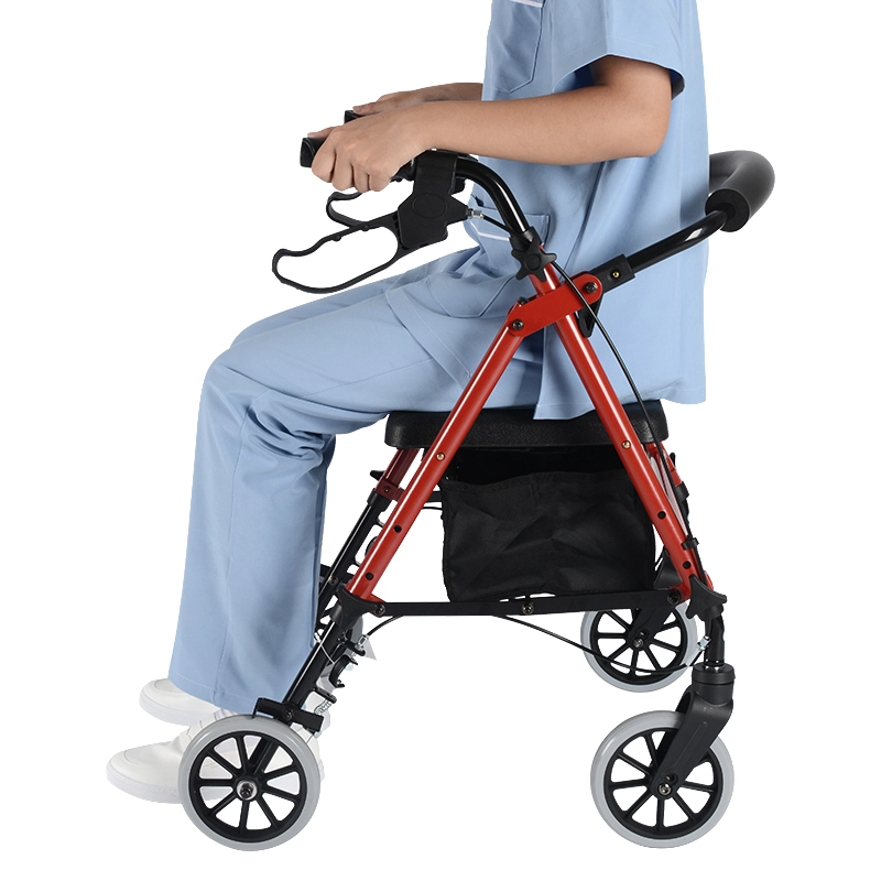 Foldable Rollator Walker With Seat Foldable Rollator Walker With Seat
